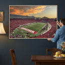Camp Randall Stadium Wisconsin Badgers Large Wall Art Canvas