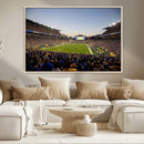 Pittsburgh Panthers Football Team Print - Pittsburgh by MyGreatCanvas | Canvas Wall Art Prints | Photo Prints & Wall Decor