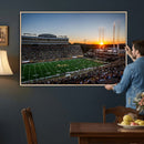 Demon Deacons Football Team Print Canvas- Winston-Salem