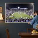 Brigham Young University Cougars Football Print Canvas -