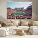 Framed Texas Memorial Stadium Canvas, University of Texas