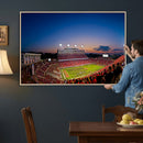 Wolfpack Football Team Wall Art Print - Raleigh