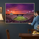 East Carolina University Pirates Football Print Canvas-