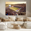 University of Kansas Jayhawks Football Team Print - Lawrence by MyGreatCanvas | Canvas Wall Art Prints | Photo Prints & Wall Decor