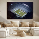 University of North Carolina Tar Heels Football Team Print - by MyGreatCanvas | Canvas Wall Art Prints | Photo Prints & Wall Decor