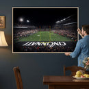 Cincinnati Bearcats Football Team Print - Nippert Stadium