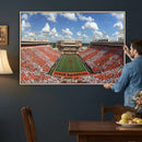 Oklahoma State Cowboys Football Team Print - Stillwater