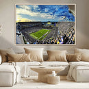 Framed USF Bulls Football Team Print - Tampa Raymond James by MyGreatCanvas | Canvas Wall Art Prints | Photo Prints & Wall Decor