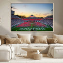 NC State Wolfpack Football Team Print Wall Art - Raleigh