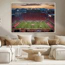 Framed Arizona Wildcats Football Team Print - Tucson Arizona by MyGreatCanvas | Canvas Wall Art Prints | Photo Prints & Wall Decor