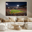 Clemson University Tigers Art Print, Football Team Print -
