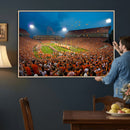 Clemson University Tigers Football Team Print - Clemson
