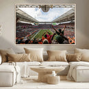 Miami Hurricanes Football Team Wall Art Print - Miami Hard