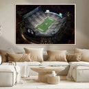 Michigan State Spartans Football Team Print - East Lansing