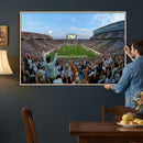 Michigan State Spartans Football Team Art Print - East