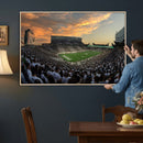 Michigan State Spartans Football Team Print - East Lansing