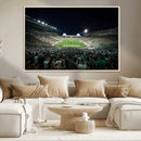 Framed Michigan State Spartans Football Team Print - East