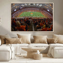 Syracuse University Orange Football Canvas Print, Football