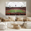Syracuse University Orange Football Team Print - Syracuse by MyGreatCanvas | Canvas Wall Art Prints | Photo Prints & Wall Decor