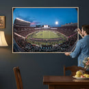 Texas Tech Red Raiders Canvas, Framed Football Team Print -