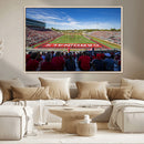 Ball State Cardinals Football Team Print - Muncie Scheumann
