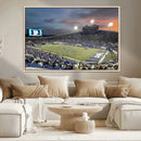 Memphis Tigers Football Team Print - Memphis Simmons Bank