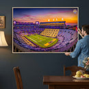 The Louisiana State University Tigers Football Team Print -