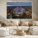 The Louisiana State University Tigers Football Team Print -