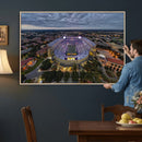 The Louisiana State University Tigers Football Team Print -