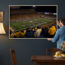 West Virginia Uni Mountaineers Football Team Print - Milan