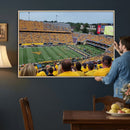 Puskar Stadium Canvas Print Wall Art - Morgantown Print -