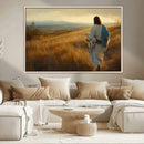 Jesus the Good Shepherd Wall Art Canvas Print -
