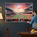 Oregon State Beavers Football Team Print - Corvallis Reser
