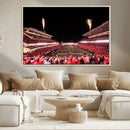 Oregon State Beavers Football Team Print - Corvallis Reser