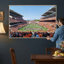 Oregon State Beavers Football Team Print - Corvallis Reser