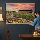 University of Wyoming Cowboys Football Team Print - Laramie