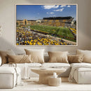 University of Wyoming Cowboys Football Team Print - Laramie by MyGreatCanvas | Canvas Wall Art Prints | Photo Prints & Wall Decor