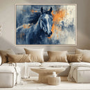 Abstract Blue Horse Wall Art Print Canvas | Horse Wall Art by MyGreatCanvas | Canvas Wall Art Prints | Photo Prints & Wall Decor
