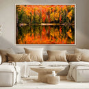 Forest Reflection Art | Autumn Forest Reflection Wall Art | by MyGreatCanvas | Canvas Wall Art Prints | Photo Prints & Wall Decor