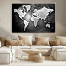 World Map Wall Art Canvas Print – Framed Wall Art for by MyGreatCanvas | Canvas Wall Art Prints | Photo Prints & Wall Decor