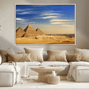 Majestic Ancient Wonders Wall Art Canvas Print – Golden by MyGreatCanvas | Canvas Wall Art Prints | Photo Prints & Wall Decor