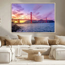 Golden Gate Bridge Wall Art Canvas Print – Framed San by MyGreatCanvas | Canvas Wall Art Prints | Photo Prints & Wall Decor