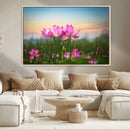 Pink Flower on the Mountain Canvas Print, Framed Pink Flower by MyGreatCanvas | Canvas Wall Art Prints | Photo Prints & Wall Decor
