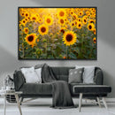 Sunflower Sunshine Wall Art Canvas Print by MyGreatCanvas | Canvas Wall Art Prints | Photo Prints & Wall Decor