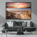 Sunset on the Sea Wall Art Canvas Print by MyGreatCanvas | Canvas Wall Art Prints | Photo Prints & Wall Decor
