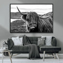 Longhorn Steer Canvas Print Wall Art, Highland Cow Canvas by MyGreatCanvas | Canvas Wall Art Prints | Photo Prints & Wall Decor