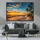 Sunset Wall Art Canvas Print