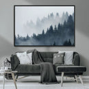 Foggy Pine Forest Wall Art Canvas Print by MyGreatCanvas | Canvas Wall Art Prints | Photo Prints & Wall Decor