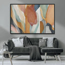 Boho Wall Art Canvas Print Set, Watercolor Boho Wall Art