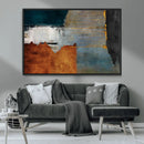 Modern Abstract Canvas Art Canvas Print - Framed and Ready